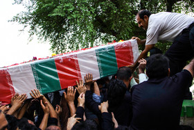 تشییع شهدای تیراندازی در حسینیه دزفول